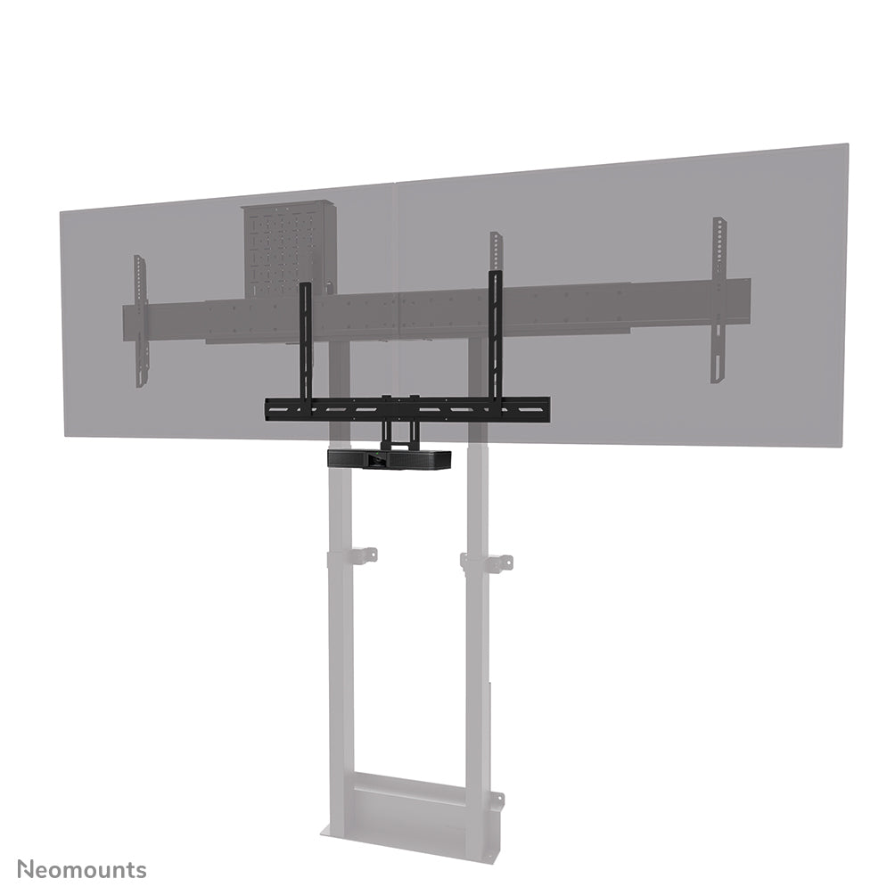 Neomounts AV50-500BL – Dreh-Adapter für Displays 43–110", VESA 200×200–800×600 mm, Traglast 5 kg, Schwarz