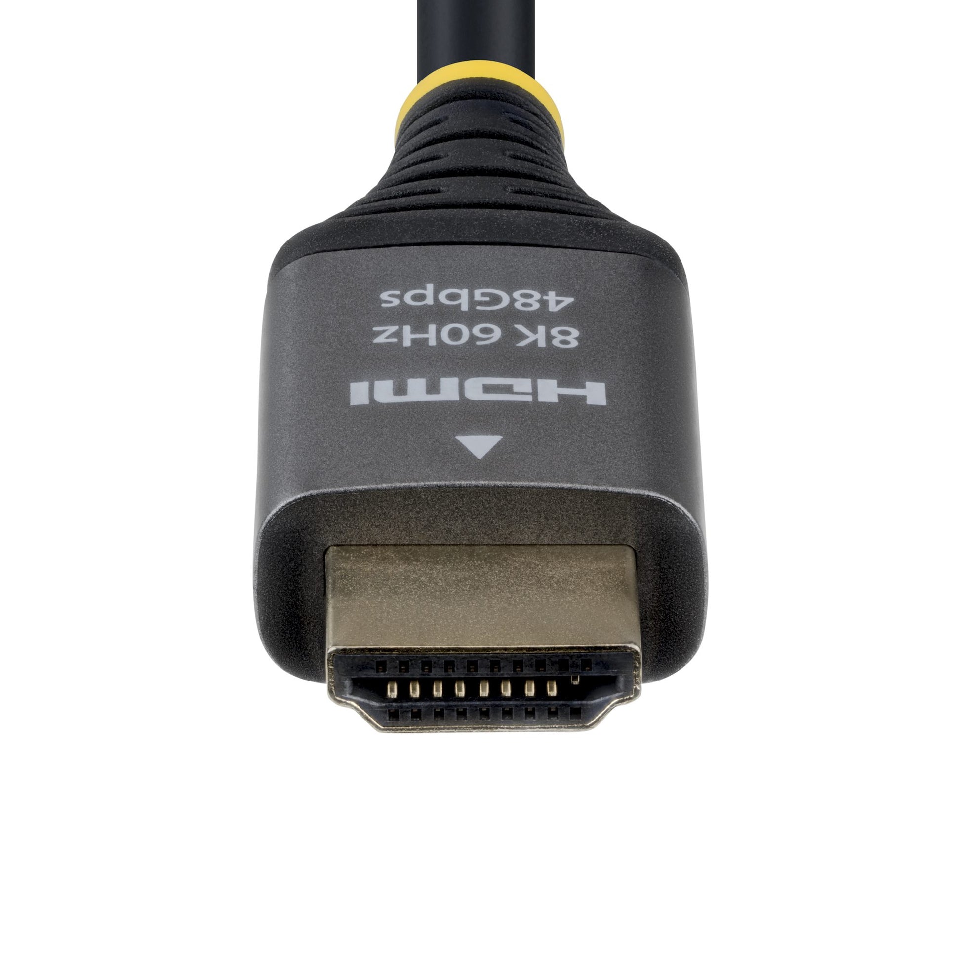 StarTech.com HDMI Kabel HDMI 2.1 8K 60 Hz – 0,3 m – HDR, ARC – Schwarz/Silber