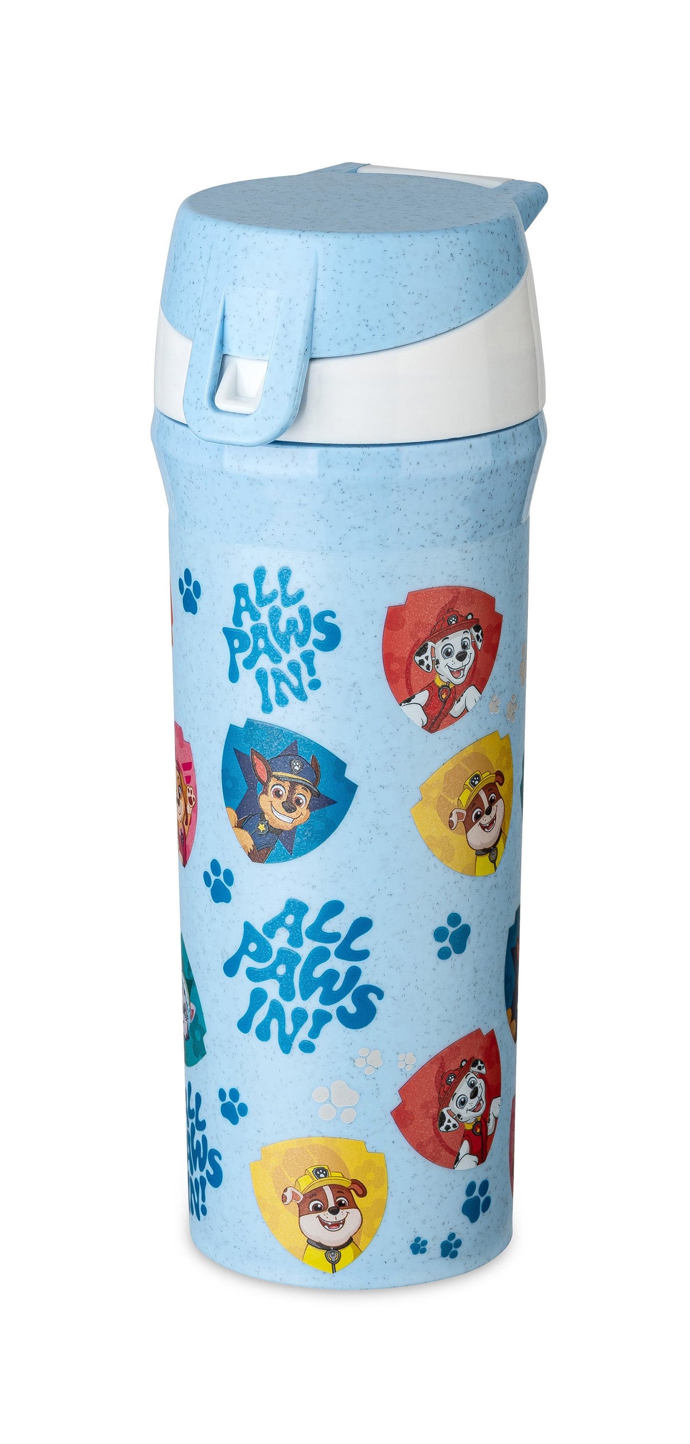 koziol PAW PATROL Kindertrinkflasche 500 ml – Kunststoff, Klappdeckel, Blau