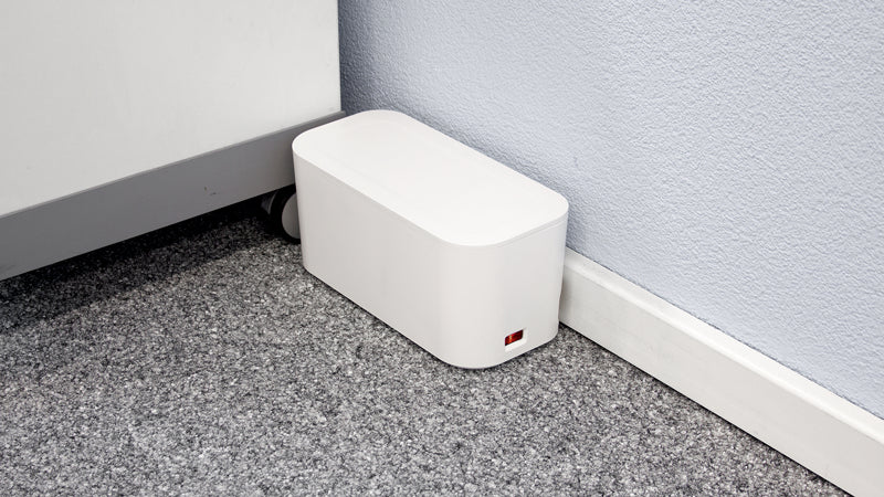 Steffen Steckdosenleiste, 5×T13, mit Schalter, 140×305×140 mm – Weiss