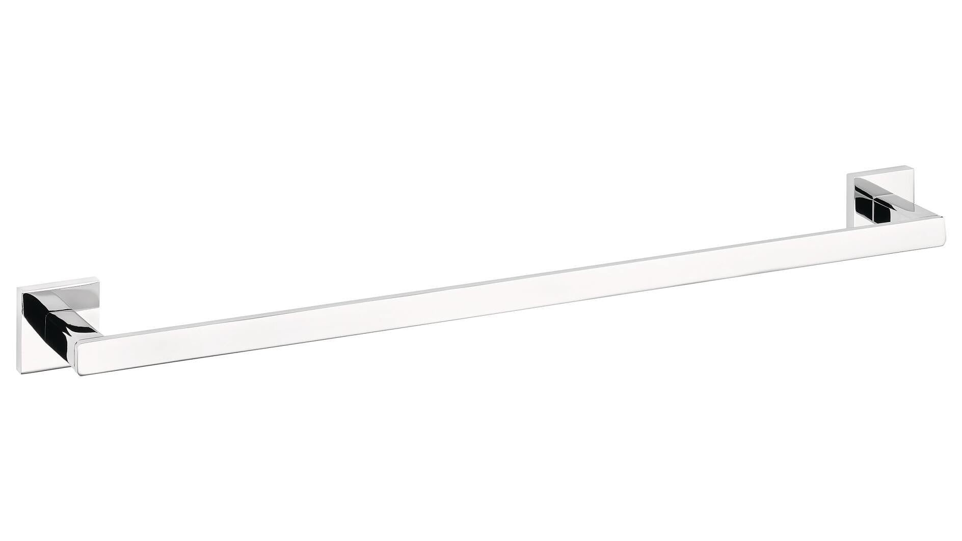 TESA DELUXXE Handtuchstange – Bohren – 63 cm Breite – Chrom – Metall