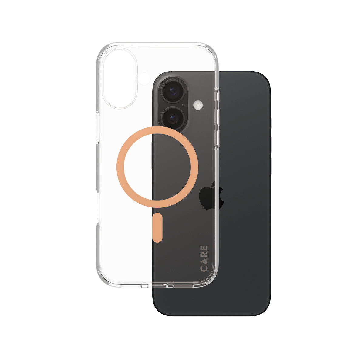 PanzerGlass Backcover Flagship – für Apple iPhone 16 Plus – Peachy – MagSafe kompatibel