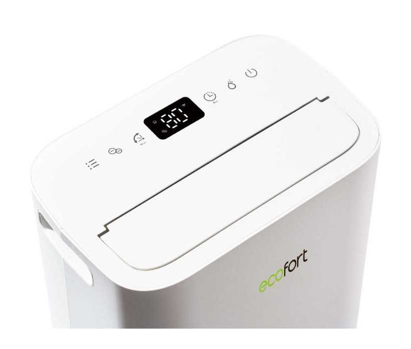 Ecofort Luftentfeuchter ecoQ – 13 L/24 h, bis 30m², Tank 2,3 l, Hygrostat, WLAN, App-Steuerung, 39 dB