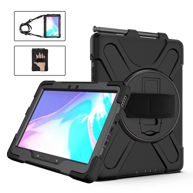 eSTUFF Tablet-Hülle für Galaxy Tab Active Pro 12,4" – Schwarz