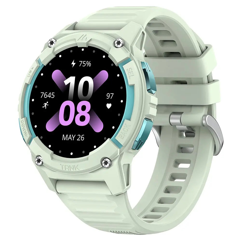 Kospet Tank S2 – Smartwatch – 48 mm, Bluetooth, AMOLED, IP69K, Grün