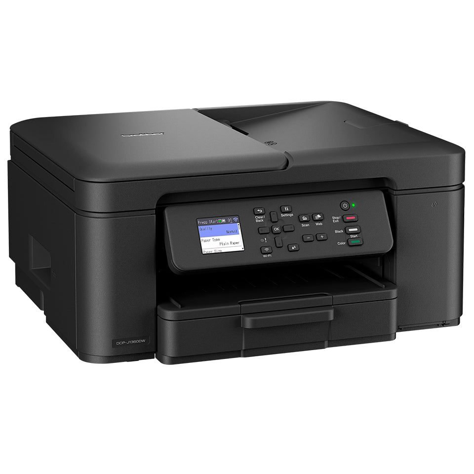 Brother DCP-J1360DW – Farbiges Tintenstrahl-MFP A4, 3-in-1 – USB/WLAN – Duplex, ADF – 16 Seiten/Min S/W