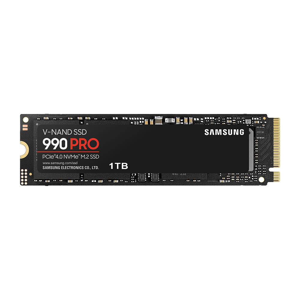 Samsung 990 PRO – 1 TB, M.2 2280 NVMe, PCIe 4.0 x4