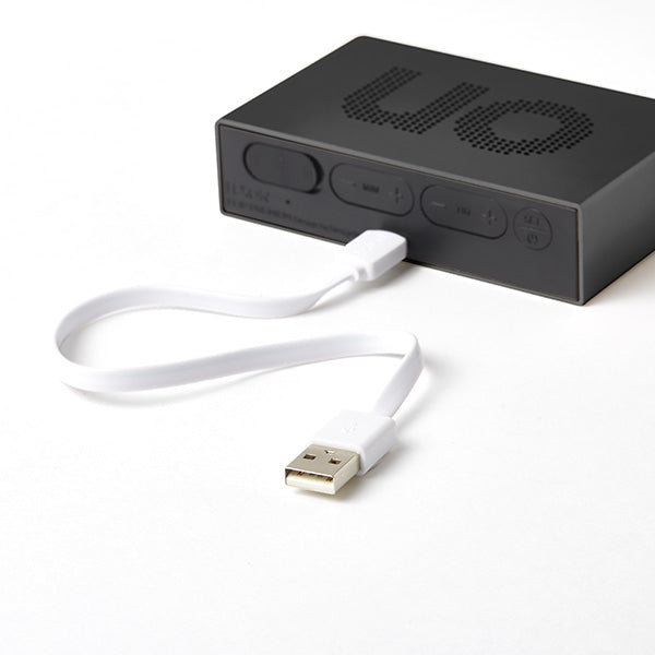 LEXON Digitalwecker – Flip Premium, LCD, Schwarz