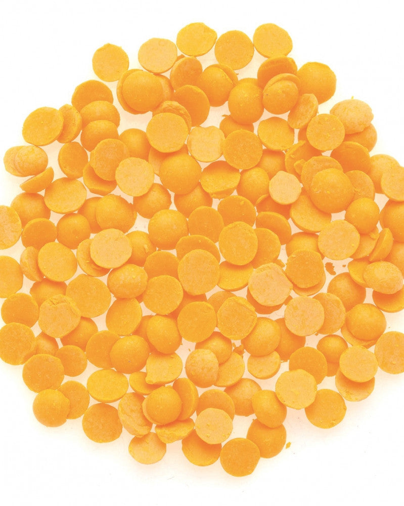Glorex – Wachsfarbe, Gelb, 5 g, 5,6 mm × 7 mm × 0,3 mm, 1 Stk.