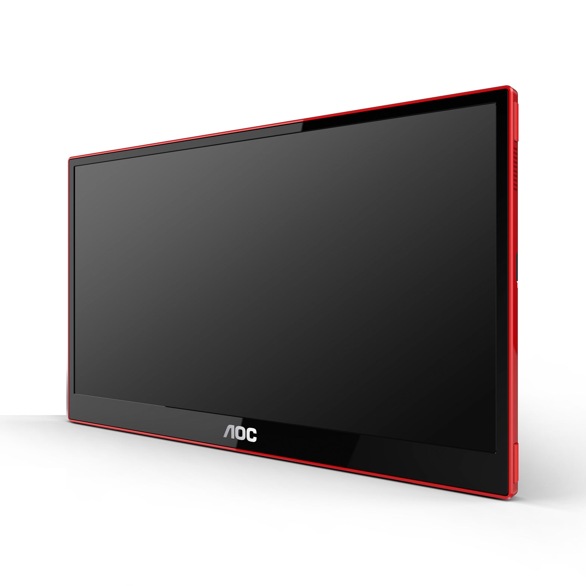 AOC 16G3 – Tragbarer Monitor, 15,6", IPS, 144 Hz, 250 cd/m², USB-C, FreeSync, VESA 50 × 50, Rot