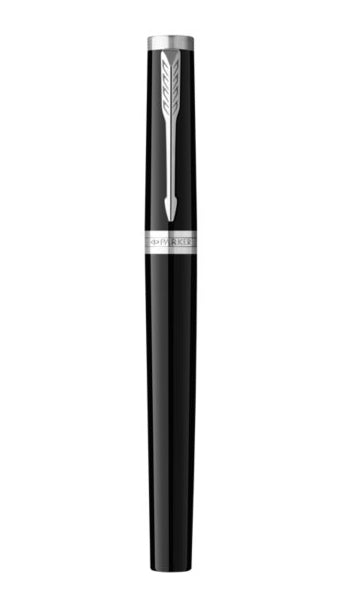 Parker Ingenuity Black C.T. – Federspitze F – schwarz, blau – Patronen