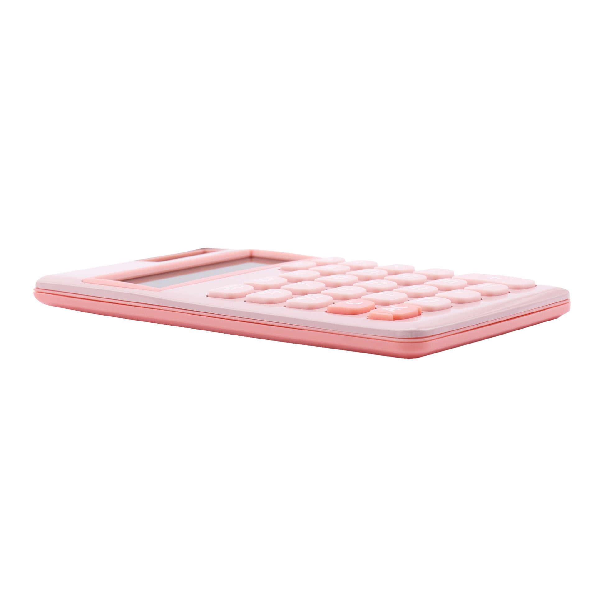 Genie Taschenrechner 212P – 12-stellig – Solar/Batterie – Pink