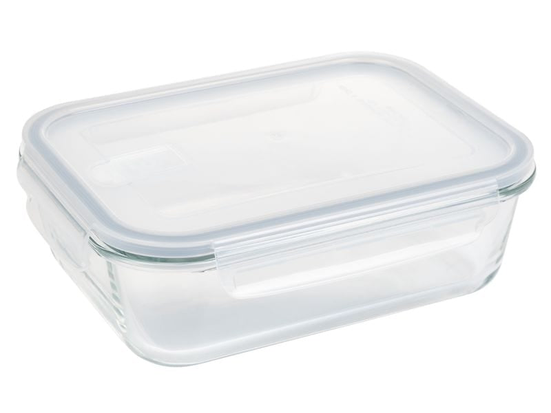 Furber. Furber – Vorratsdose 1,5 l, 15,4 × 20,7 × 5,8 cm, Glas, Transparent, 2er-Set