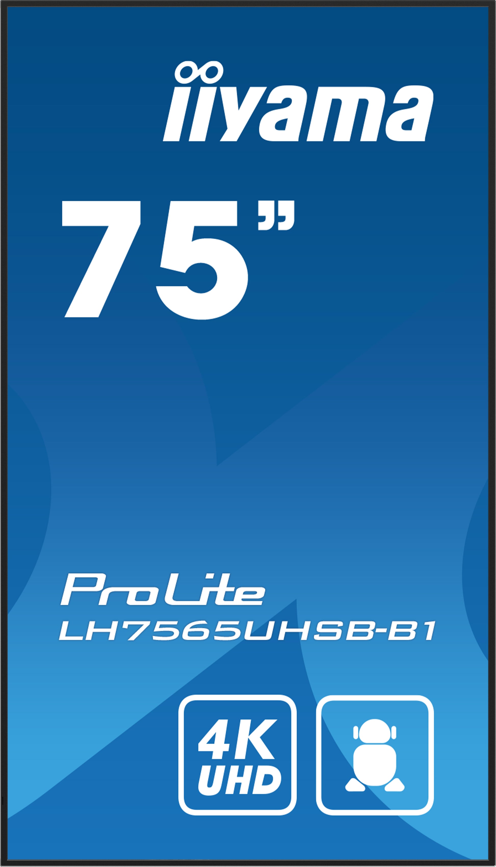 iiyama LH7565UHSB-B1 – 75" LED UHD 4K