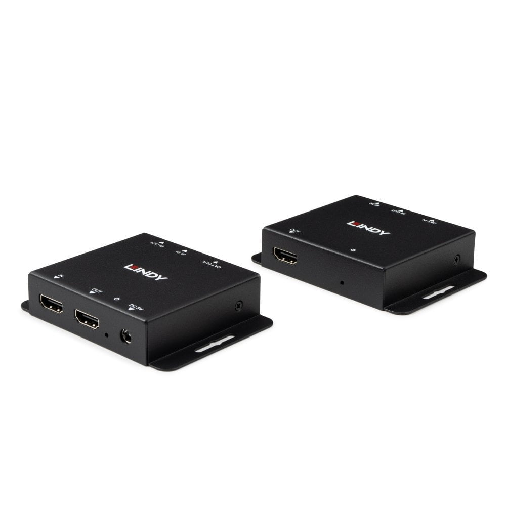 Lindy 50 m Cat-6 HDMI & IR Extender – HDMI-Extender, IR, PoC, Loop-Out