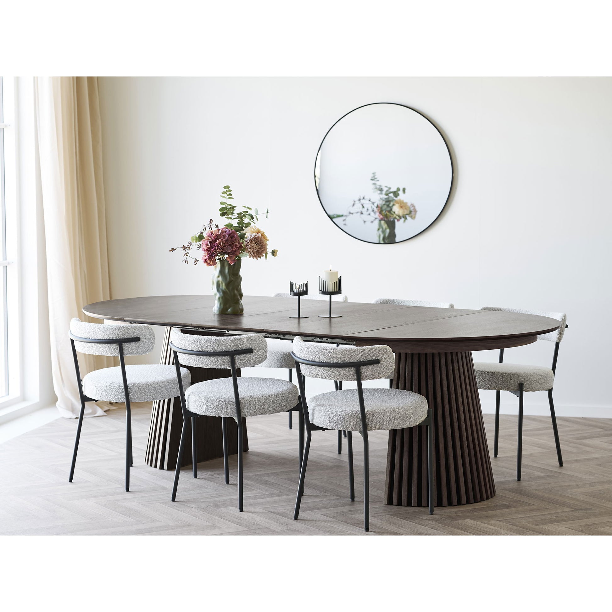 House Nordic Kunstblumenstrauss Dahlie – 25 × 30 × 68 cm – Kunststoff, mehrfarbig