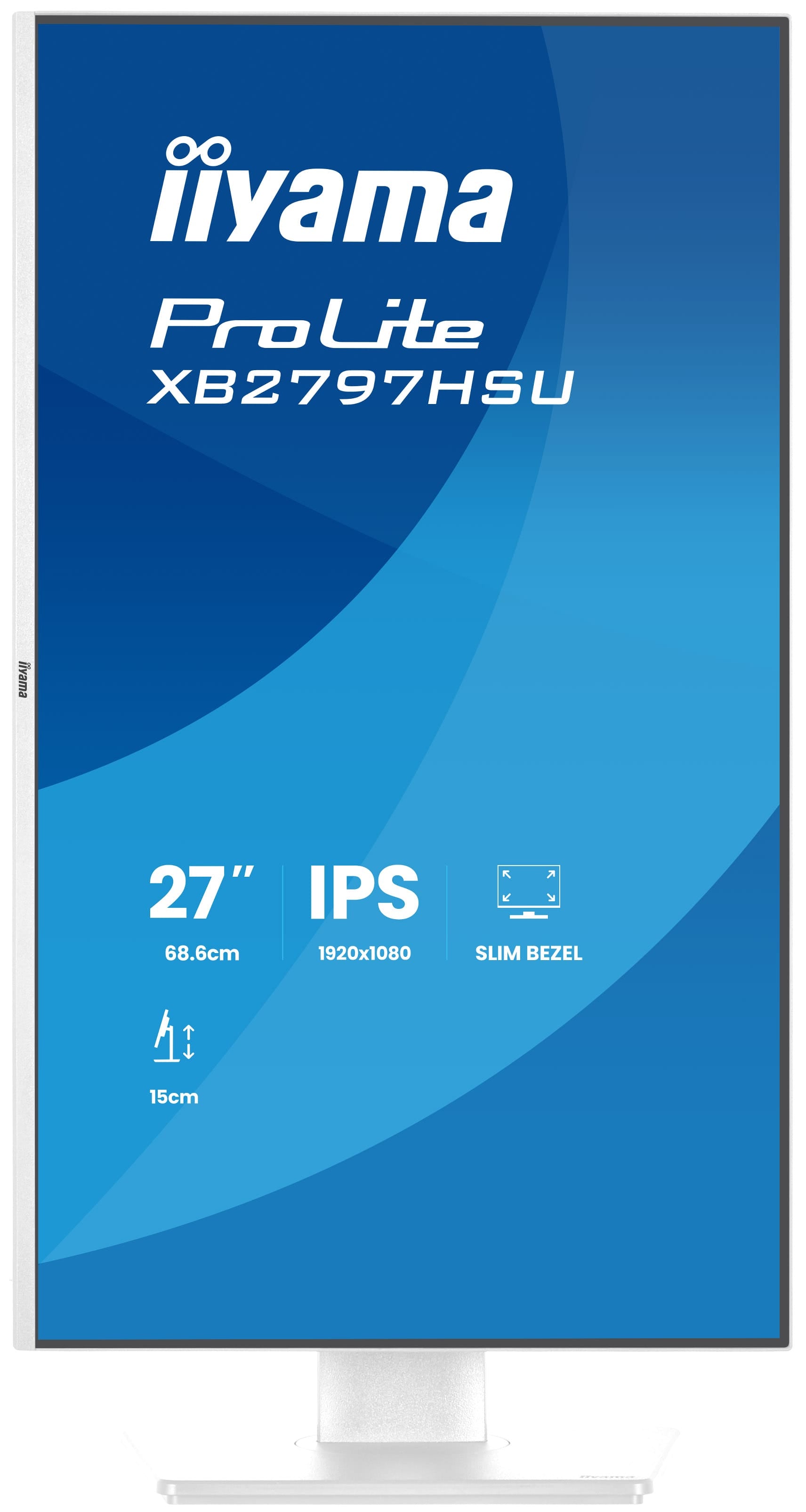 iiyama ProLite XB2797HSU-W1 – 27", 1920 × 1080 (Full HD), IPS, 120 Hz