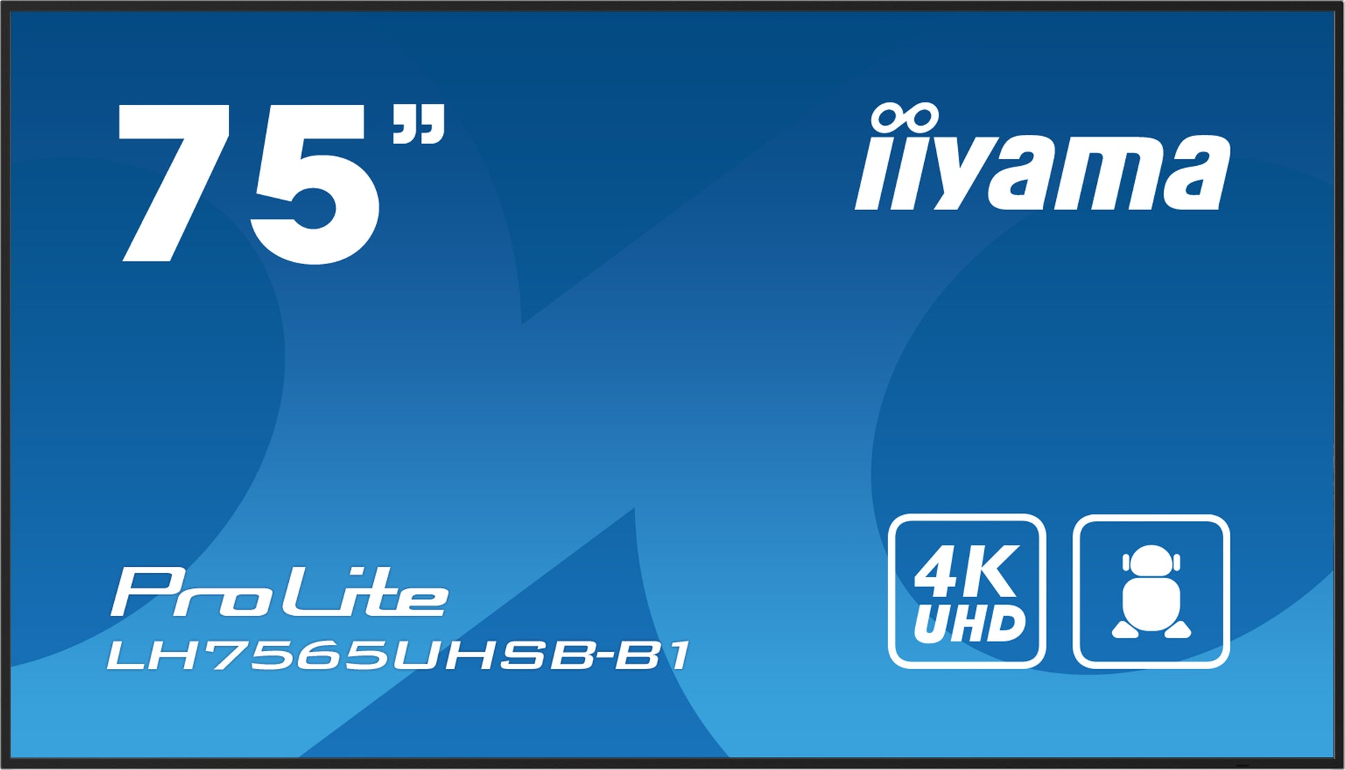 iiyama LH7565UHSB-B1 – 75" LED UHD 4K