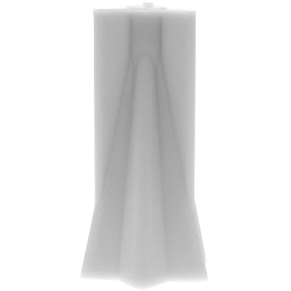 Rico Design Kerzengiessform Stern, Weiss, Ø 7 cm × 13,5 cm, 1 Stk