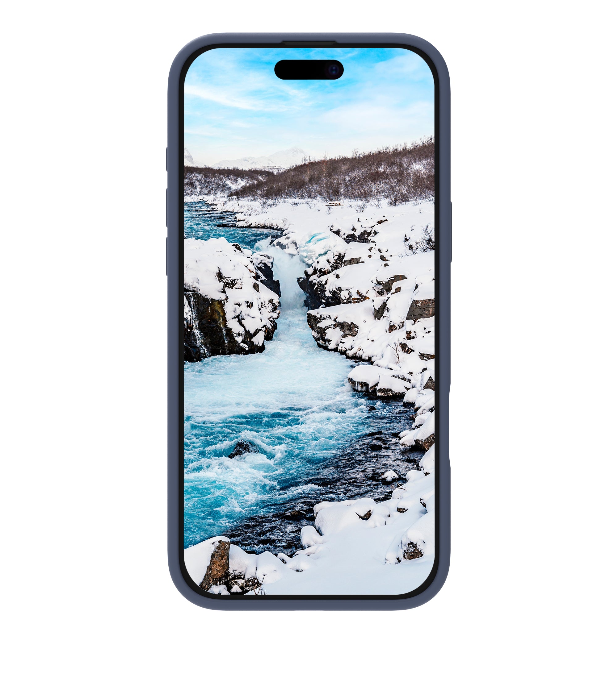 dbramante1928 Monaco Backcover – für Apple iPhone 16 Pro Max – MagSafe, Silikon, Pacific Blue