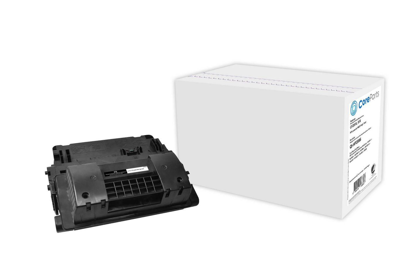 CoreParts 281X (CF281X) Schwarzer Toner – Kompatibel XL – 25'000 Seiten – für HP LaserJet M630