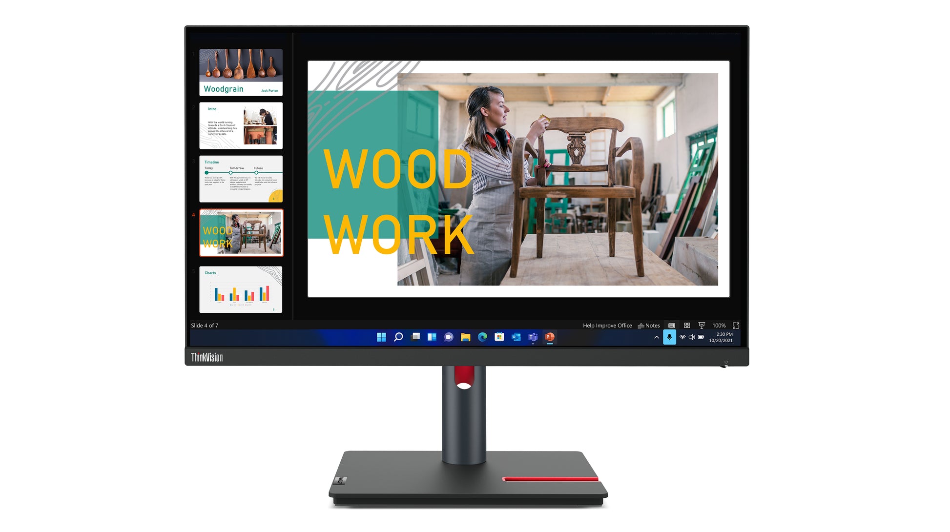 Lenovo THINKVISION P24Q-30 – Monitor, 23,8"