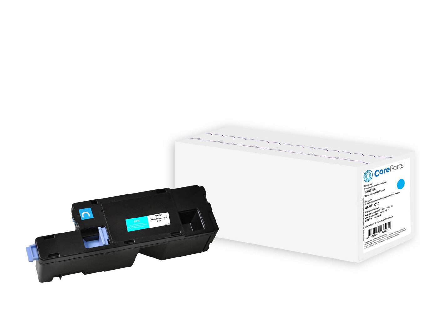 CoreParts 106R01627 Cyan Toner – Kompatibel – 1'000 Seiten – für Xerox Phaser 6000