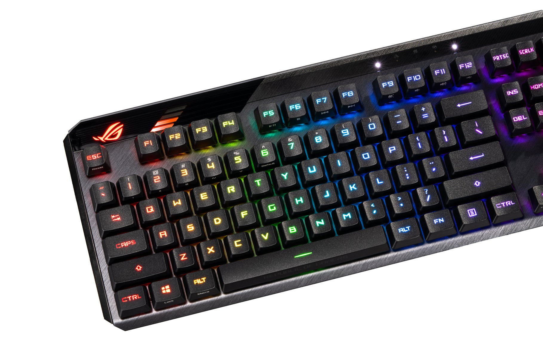 ASUS ROG RX PBT – Tastaturkappen-Set – Schwarz, für ROG RX Switch, 250 g