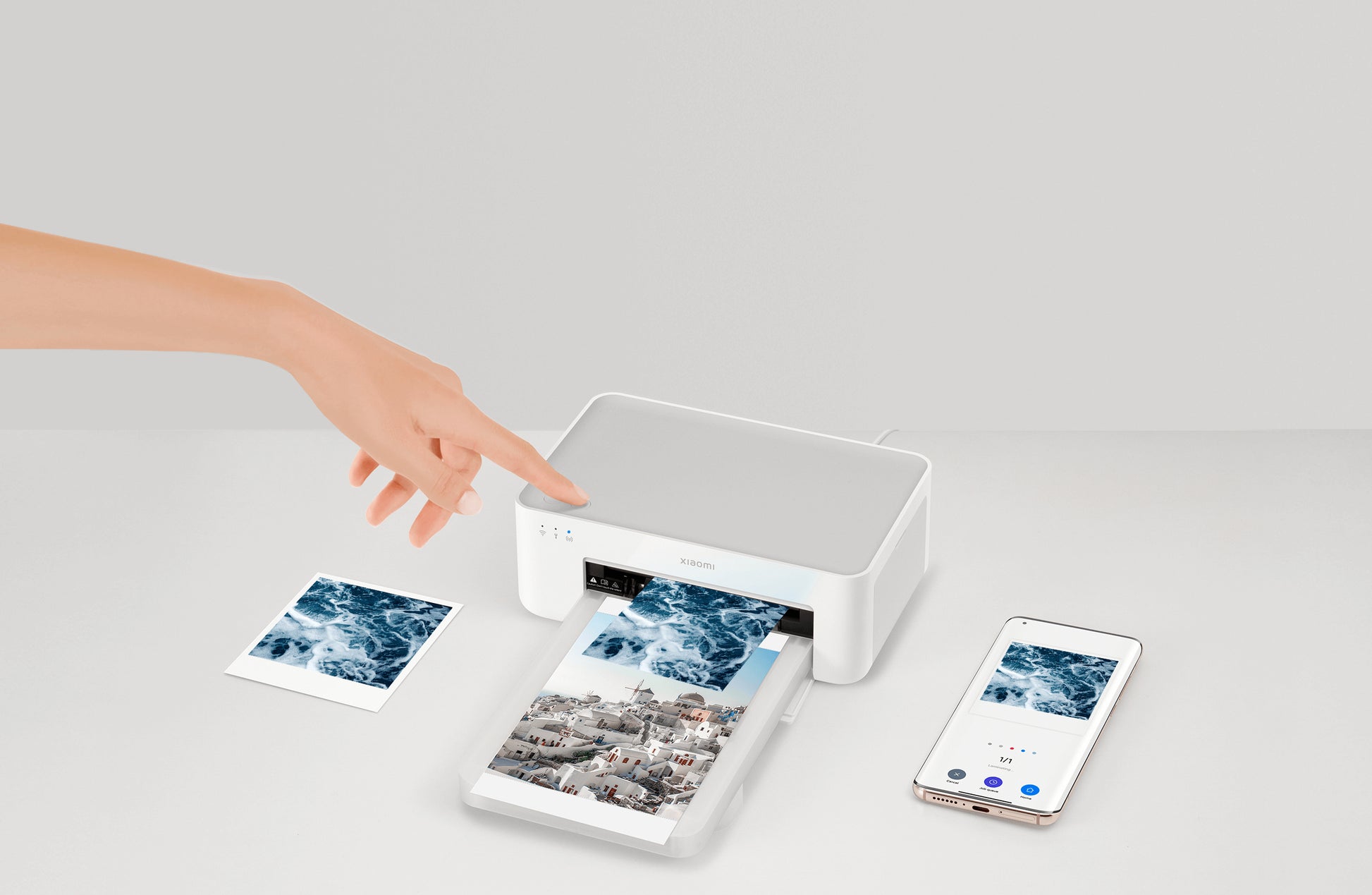 Xiaomi Instand 1S – Fotodrucker, 10×15 cm, Farbe, WLAN, 300 × 300 dpi