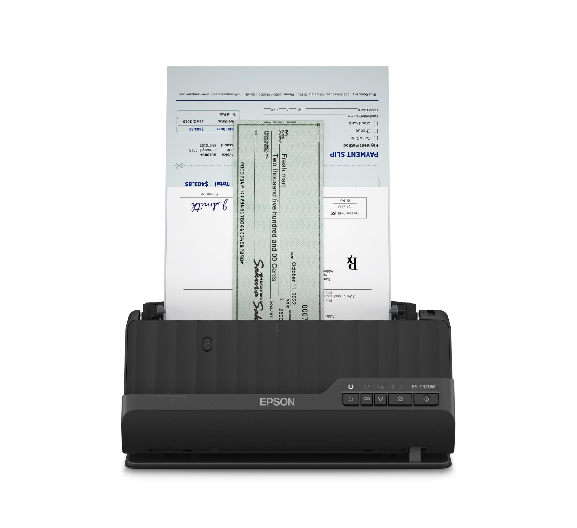 Epson WorkForce ES-C320W – Dokumentenscanner, 30 ppm
