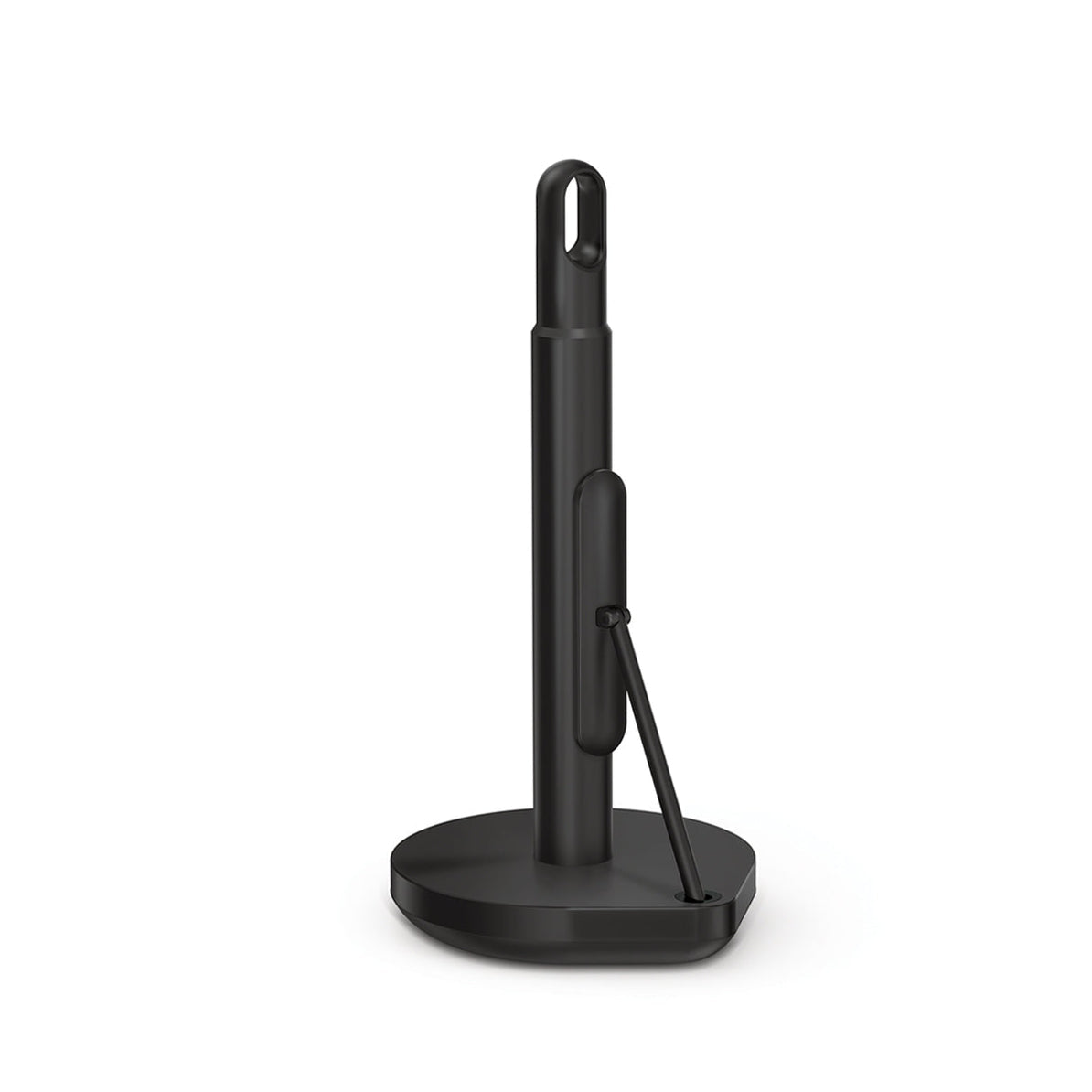 simplehuman KT1204 – Küchenrollenhalter Edelstahl, 20,3 × 17,8 × 38,1 cm, Schwarz