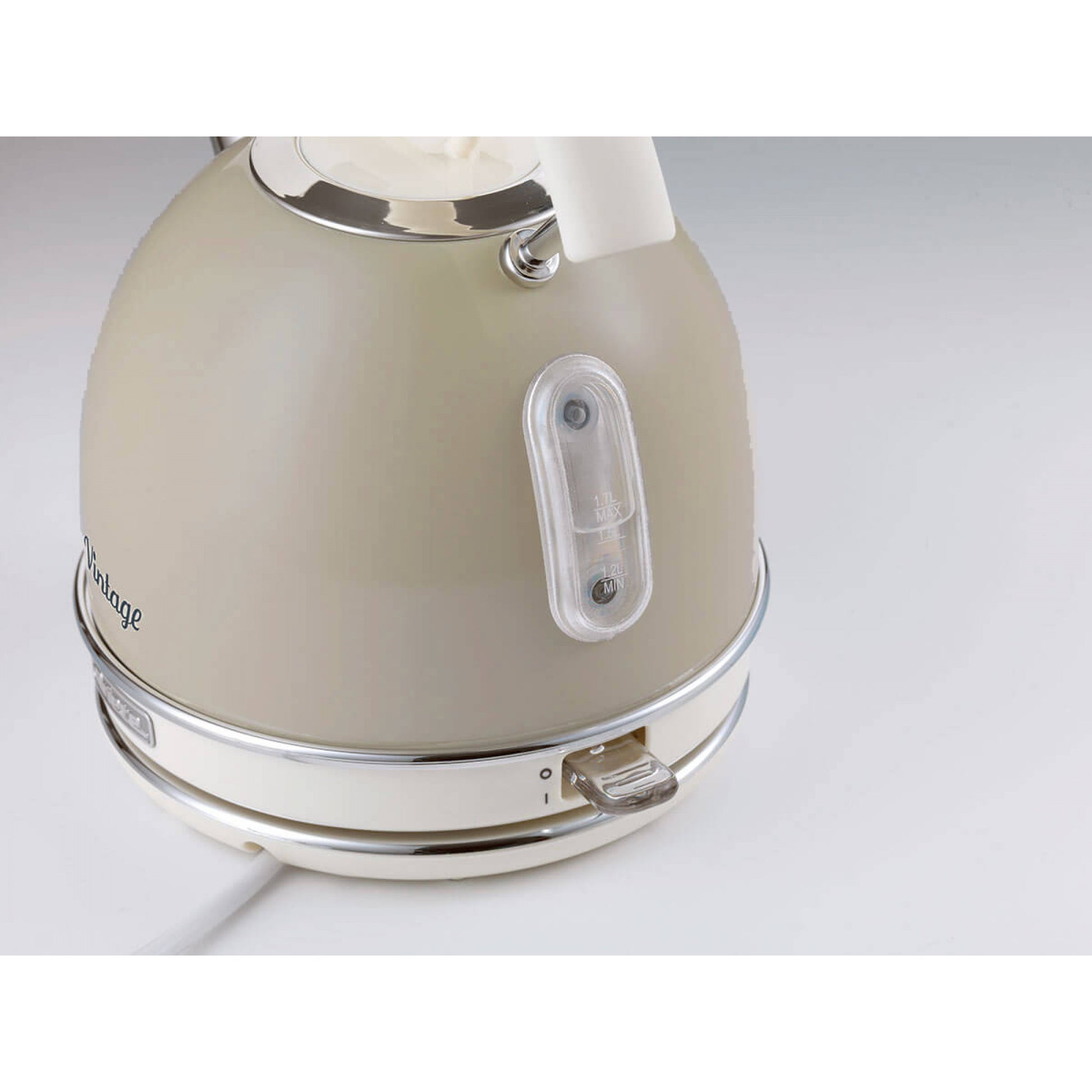Ariete Wasserkocher – 1,7 l, Edelstahl, Beige, 2877/03