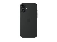 Apple Backcover – für Apple iPhone 16 Plus – schwarz – Silikon – MagSafe-kompatibel