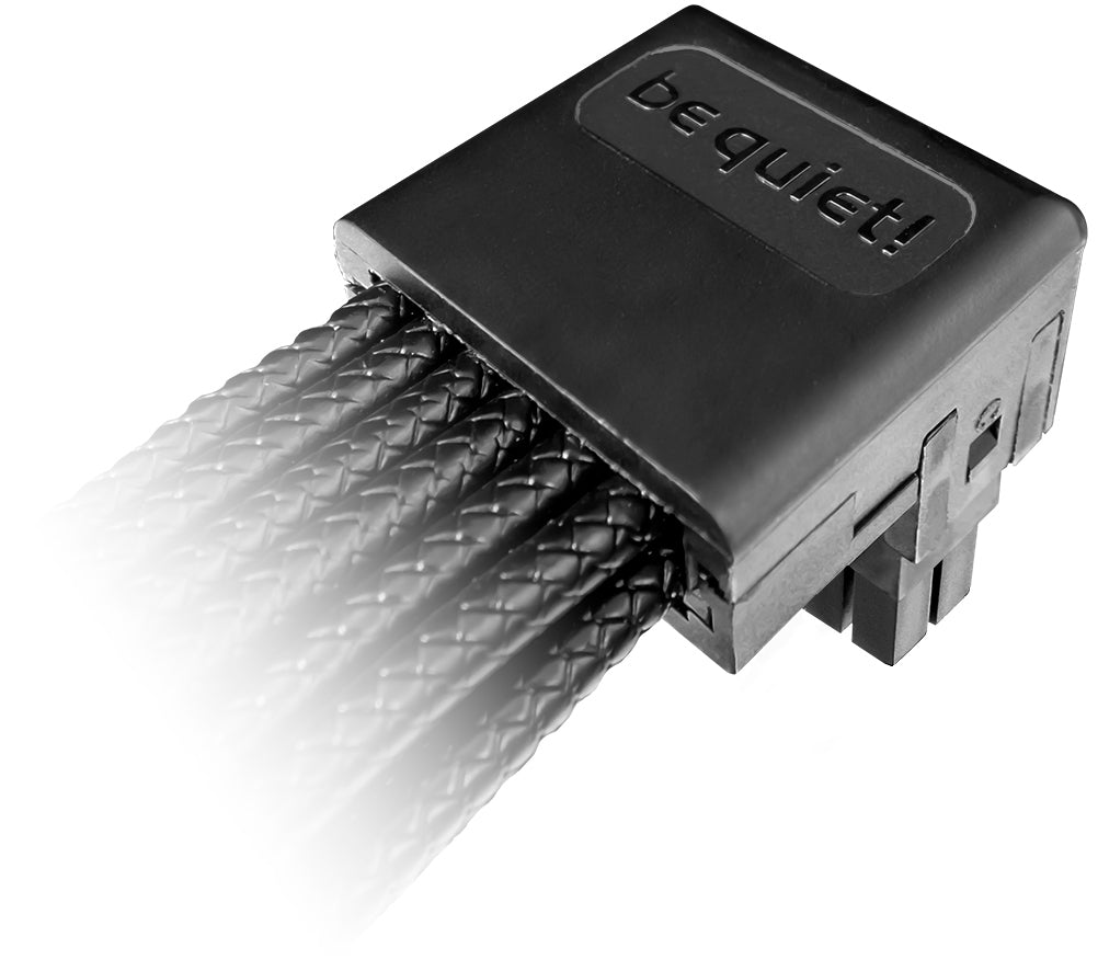 be quiet! be quiet 12VHPWR Stromkabel – 12V-2×6–12VHPWR, 0,7 m, 90° abgewinkelt, Schwarz