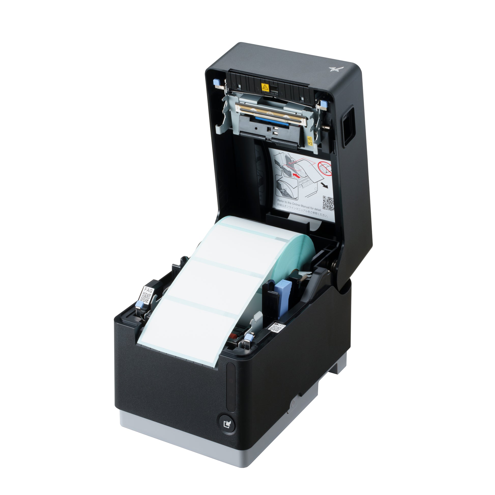 Star Micronics MCL32CBI – Etikettendrucker, Thermodirekt, bis 80 mm, Auto-Cutter, USB, Bluetooth, 180 mm/s