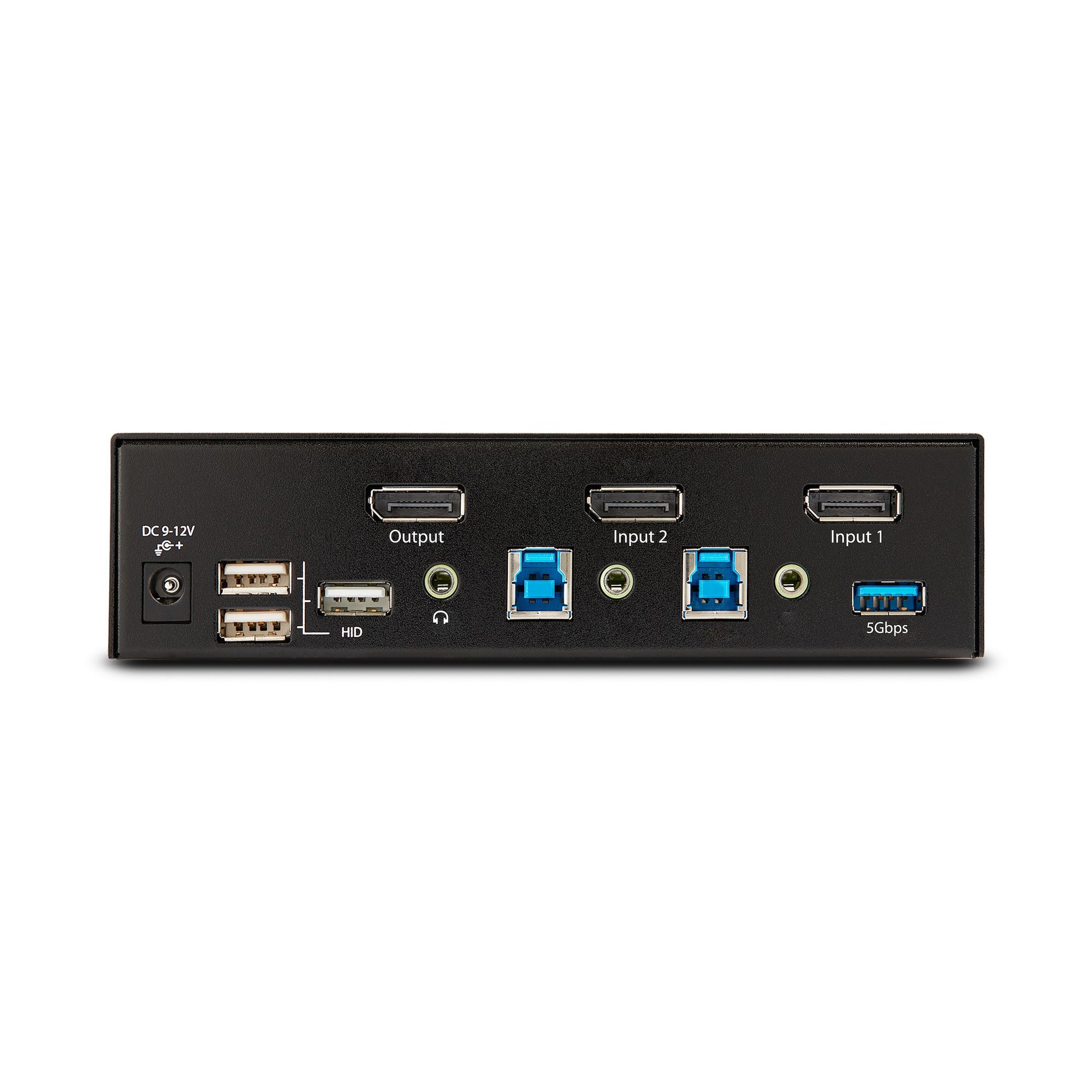 StarTech.com D86A2 – 2-Port DP KVM-Switch – 7680 × 4320/60 Hz, USB 3.0-Hub, Audio