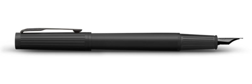 Parker Ingenuity Mattschwarz – Federbreite F – Schwarz, Blau – Patronen