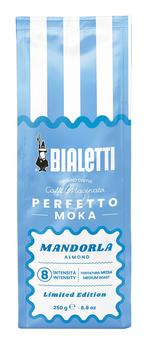Bialetti Perfetto Moka – Kaffeebohnen – Espresso, Intensität 8, Mandel, 250 g