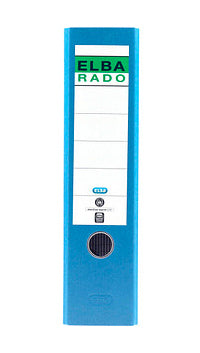 Elba Rado Klassik Ringbuch – 2-Ring – für A4 – Rückenbreite 8 cm – Blau