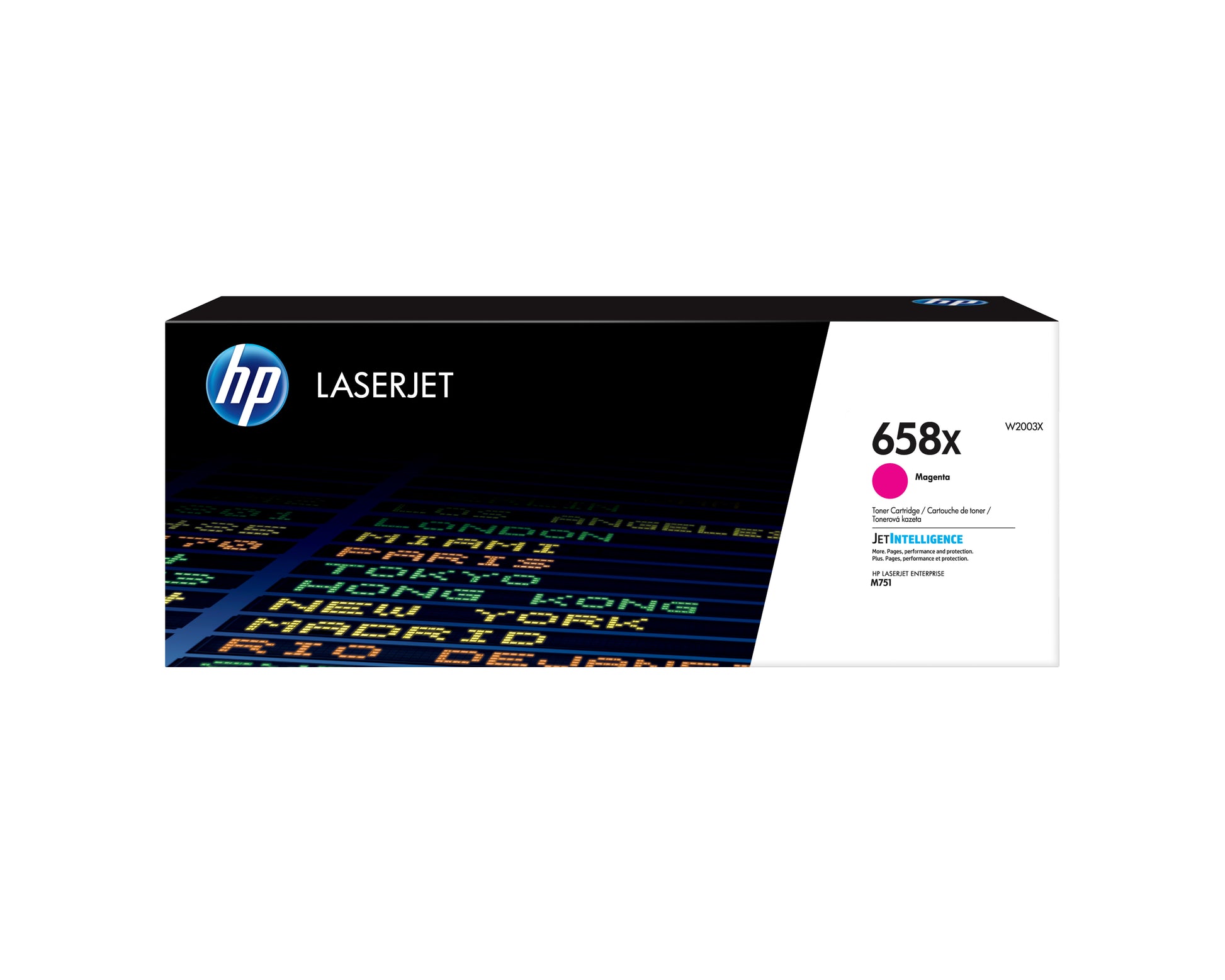HP Toner 658X – magenta, 28000 Seiten
