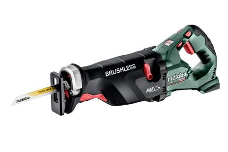 Metabo Säbelsäge SSEP 18 LTX BL MVT – 18 V (CAS) – Hub 32 mm – Solo – für Holz – Brushless