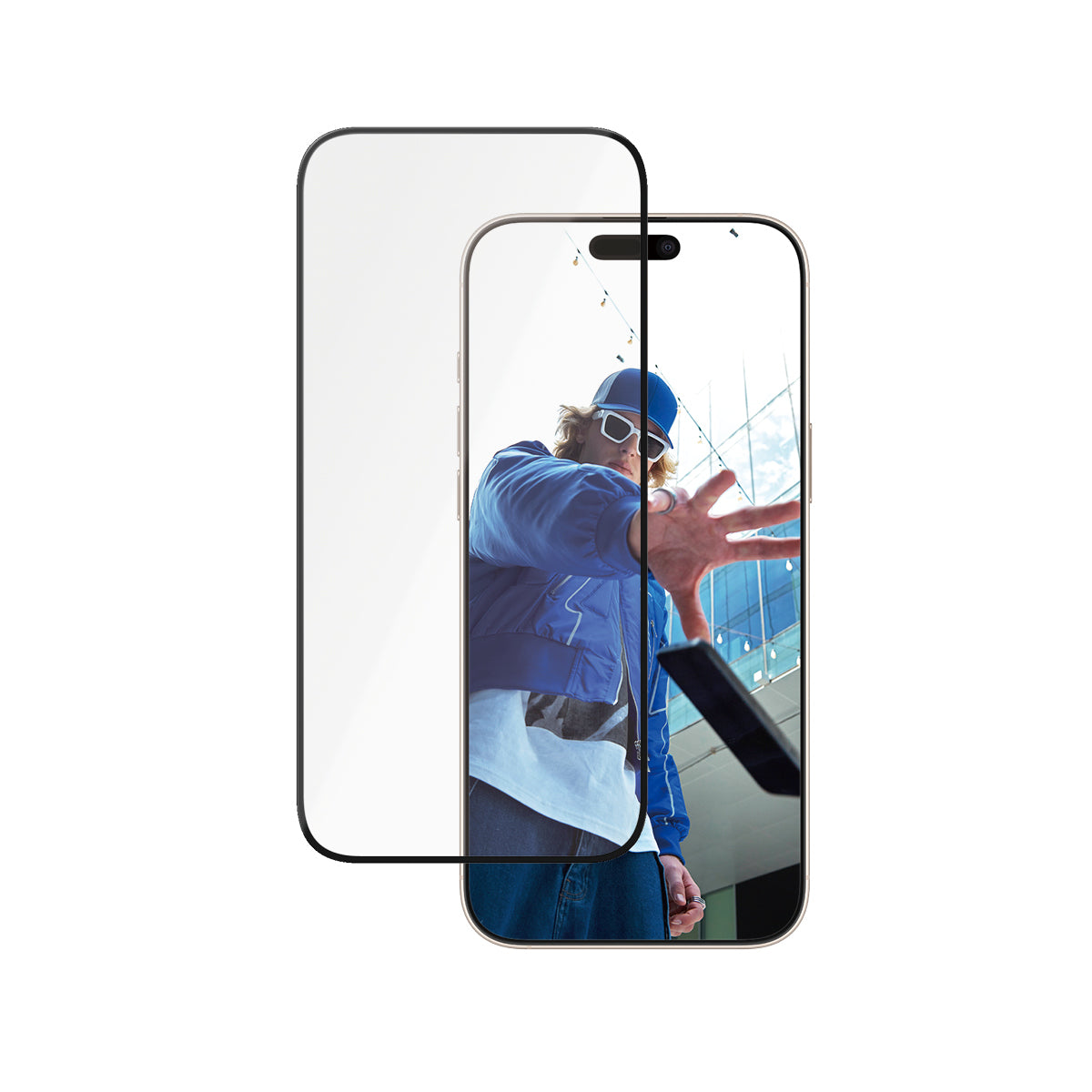 PanzerGlass Displayschutzglas – für Apple iPhone 16 Pro Max – Ultra-Wide Fit, kratzresistent, anti-Fingerprint