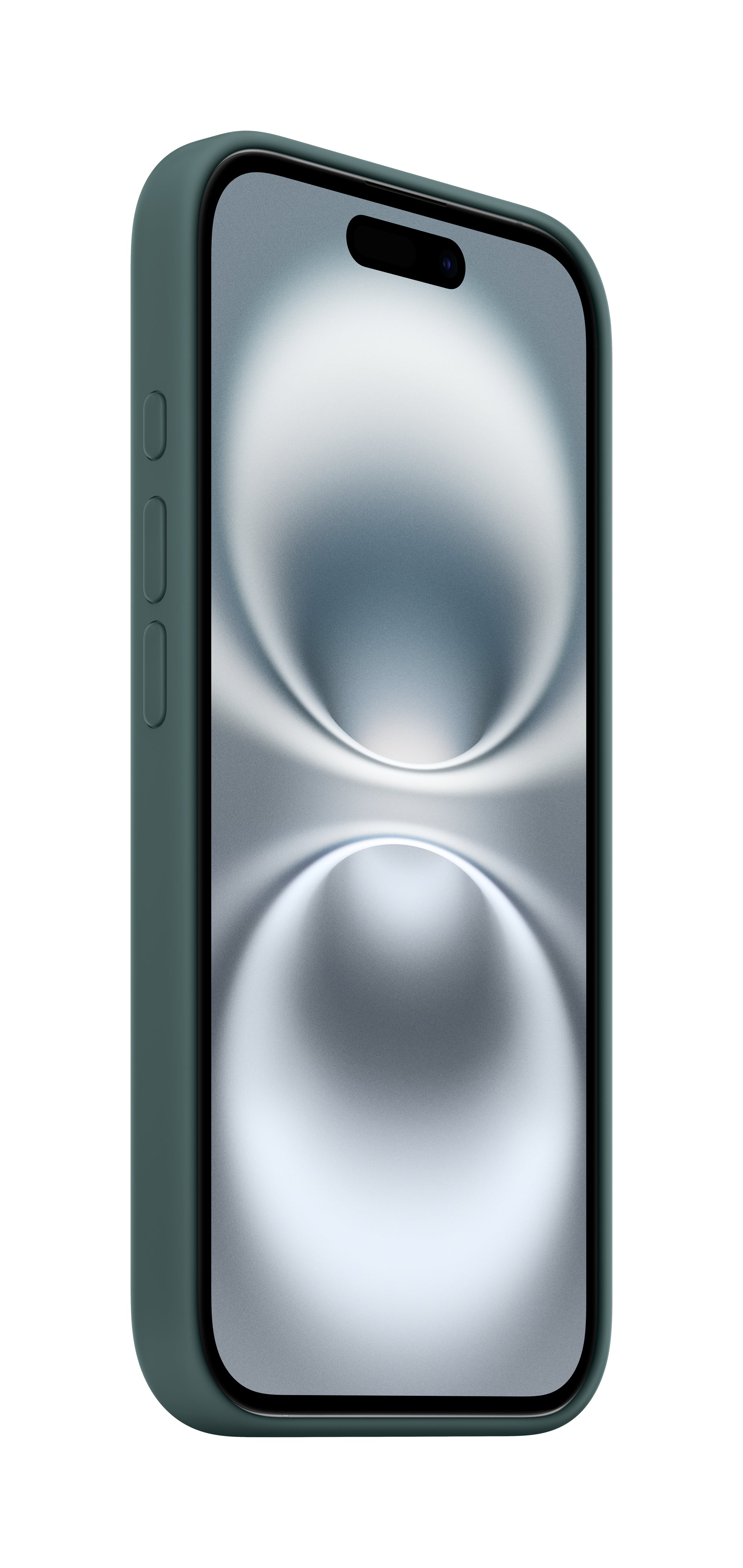 Apple Backcover – für Apple iPhone 16 – grün – Silikon – MagSafe-kompatibel