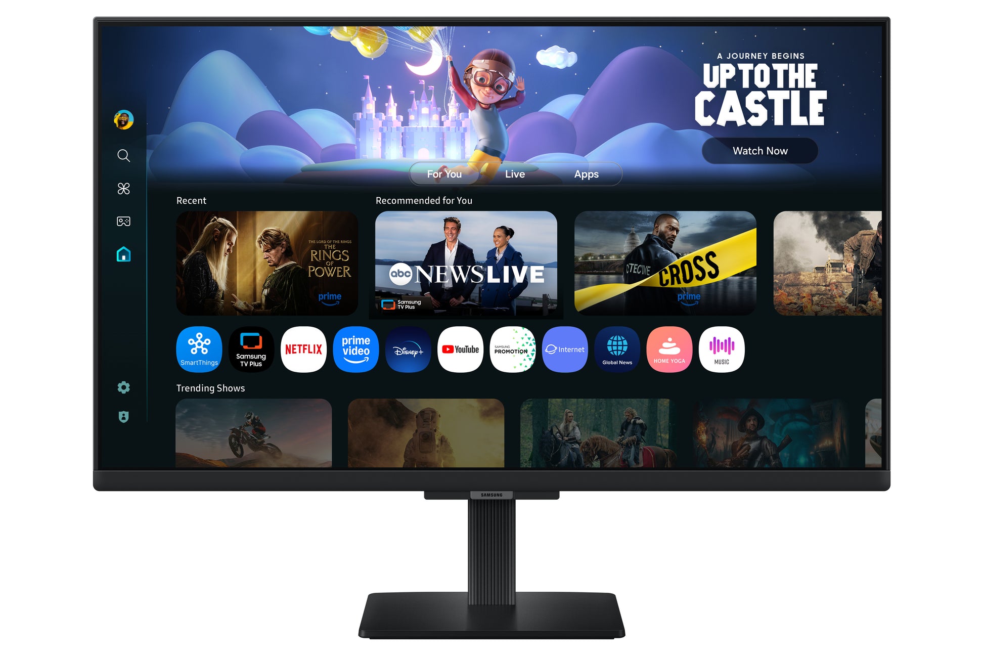 Samsung M5 M50F – Monitor, 27", 1920 × 1080 (Full HD), LCD, Schwarz