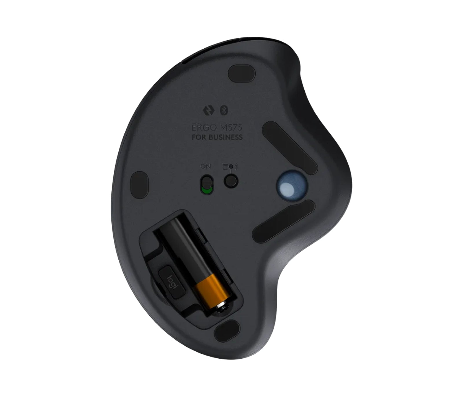 Logitech ERGO M575 für Business Ergonomische Maus – Graphit