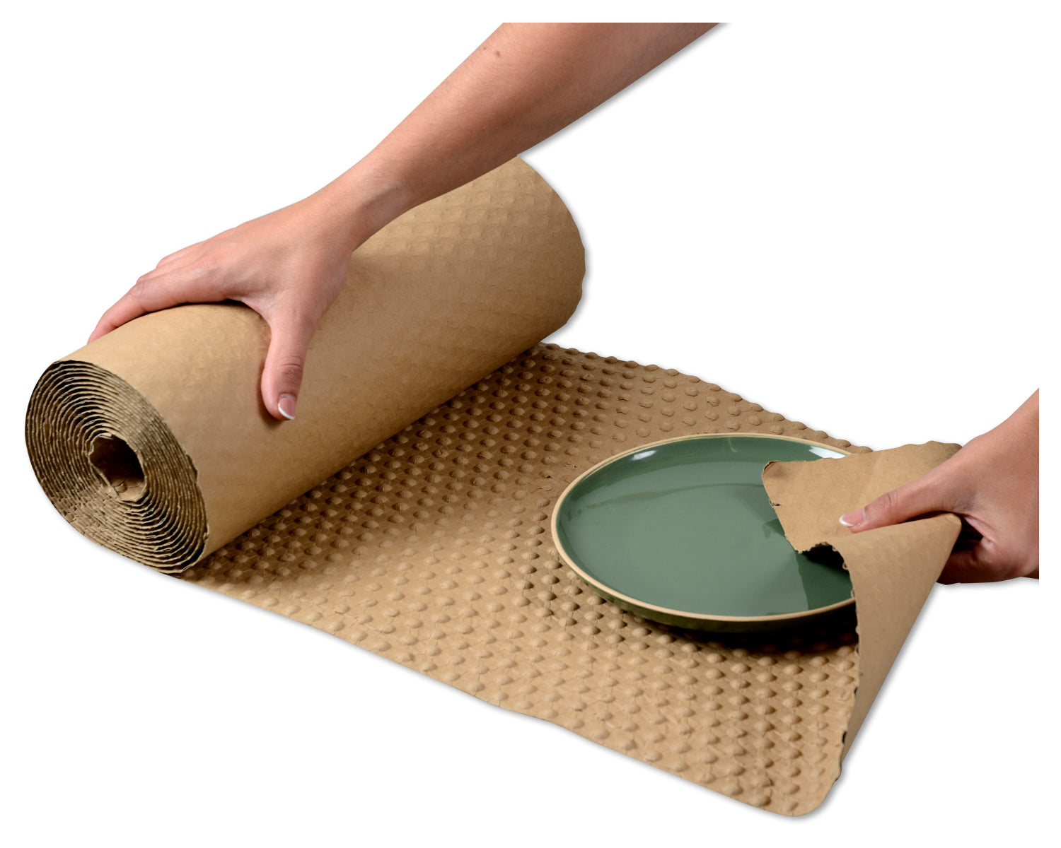Elco Papierpolster-Wrap – 350 mm × 5 m – Papier, braun