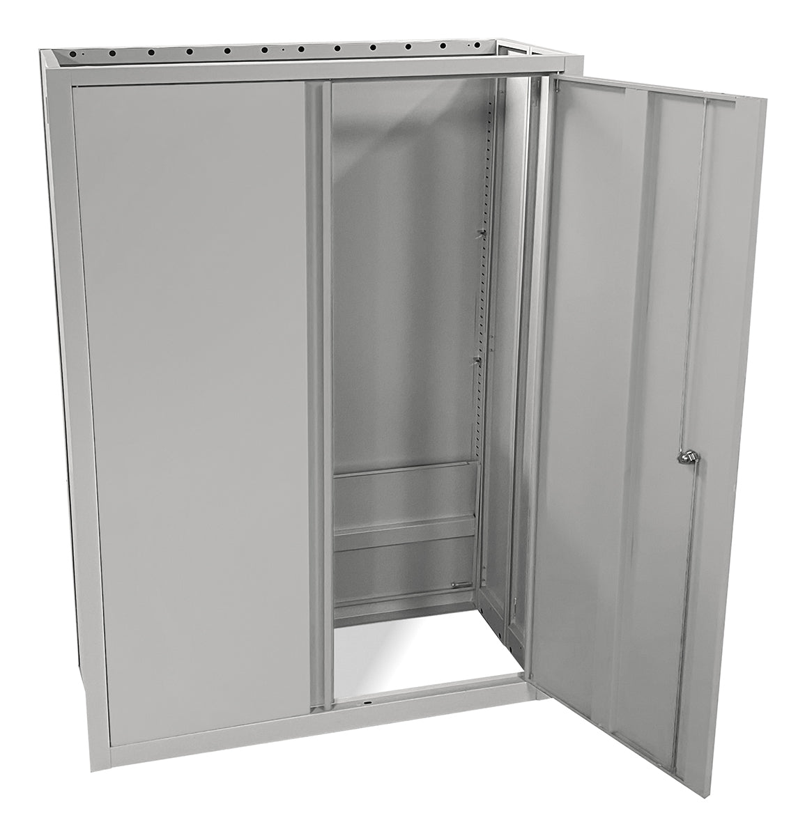 Phoenix Safe Co. SCF1491GGK – Aktenschrank, 3 Regale, abschliessbar, Stahl, 915 × 370 × 1400 mm, Grau