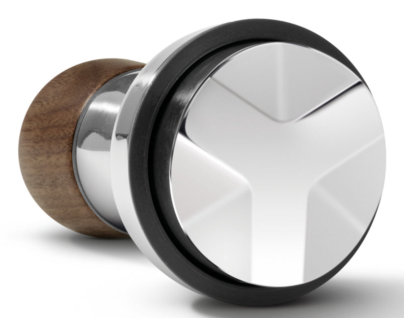 Sage Tamper Distribution Duo – Ø 5,8 cm, für 58 mm Siebträger, Edelstahl/Walnuss