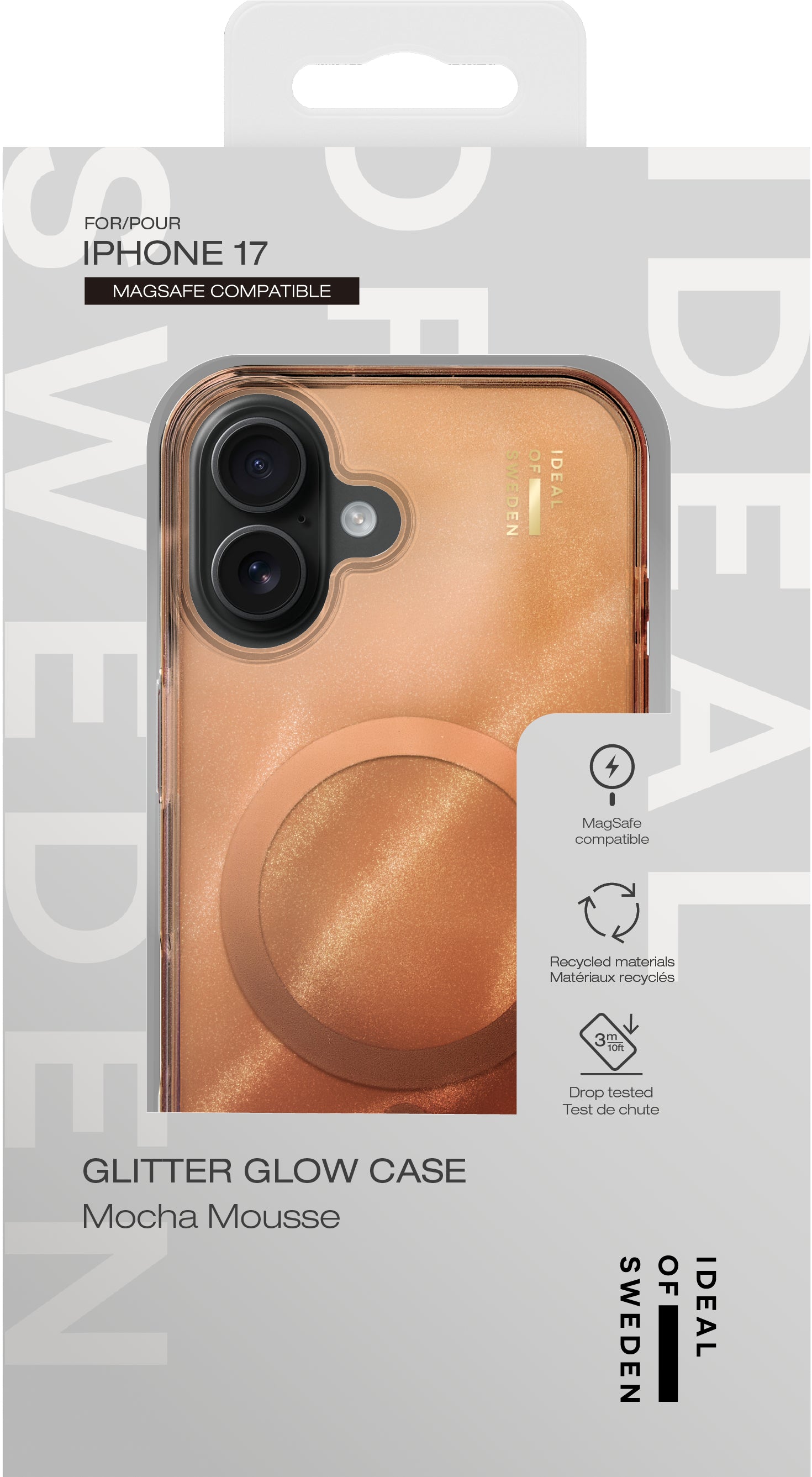 Ideal of Sweden – Backcover – für Apple iPhone 17 – Mocha Mousse – TPU, MagSafe-kompatibel