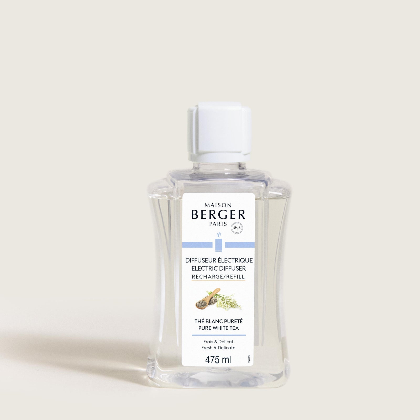 Maison Berger Paris Maison Berger Weisser Tee Reinheit – Duftöl, 475 ml, für elektrische Diffusoren von Maison Berger Paris